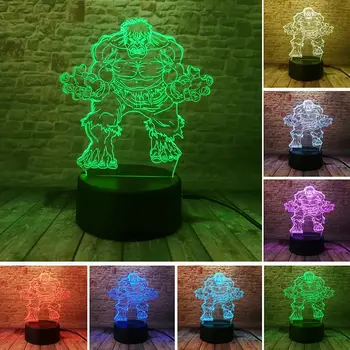 Avengers Figure Hulk 3D Illusion LED NightLight Colourful Flashing Touch Light Desk Lamp Superhero Hulke Model Toys Holiday gift
Avengers Figure Hulk 3D Illusion LED NightLight Colourful Flashing Touch Light Desk Lamp Superhero Hulke Model Toys Holiday gift