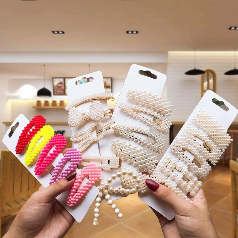 1Set 35 Styles Pearl Combination Hair Clips For Women Hair Styling Accessories BB Clip Girl Fashion Hairpin Hair Accessories
1Set 35 Styles Pearl Combination Hair Clips For Women Hair Styling Accessories BB Clip Girl Fashion Hairpin Hair Accessories
