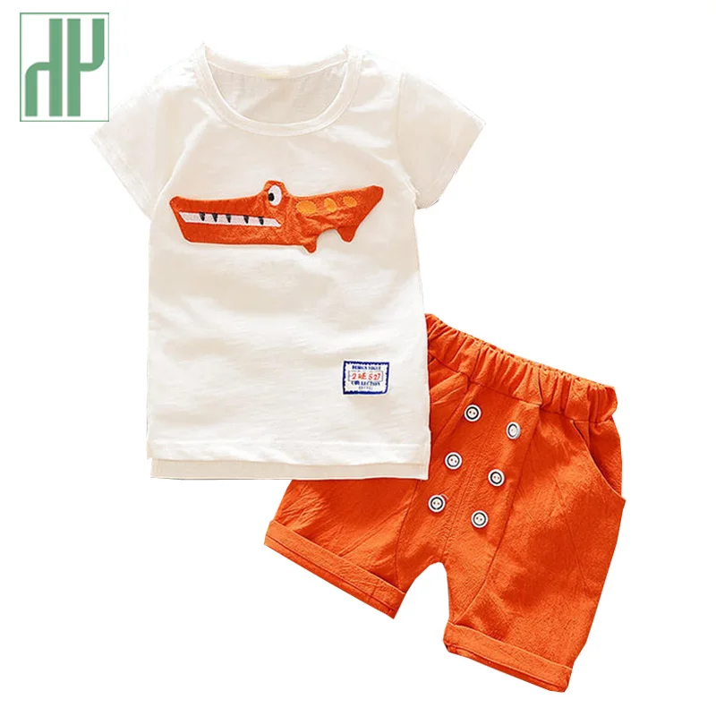 Children clothing cartoon crocodile baby boy summer clothes costume for girls T-shit+Pants tiny cottons 2018 kids shorts suits
Children clothing cartoon crocodile baby boy summer clothes costume for girls T-shit+Pants tiny cottons 2018 kids shorts suits