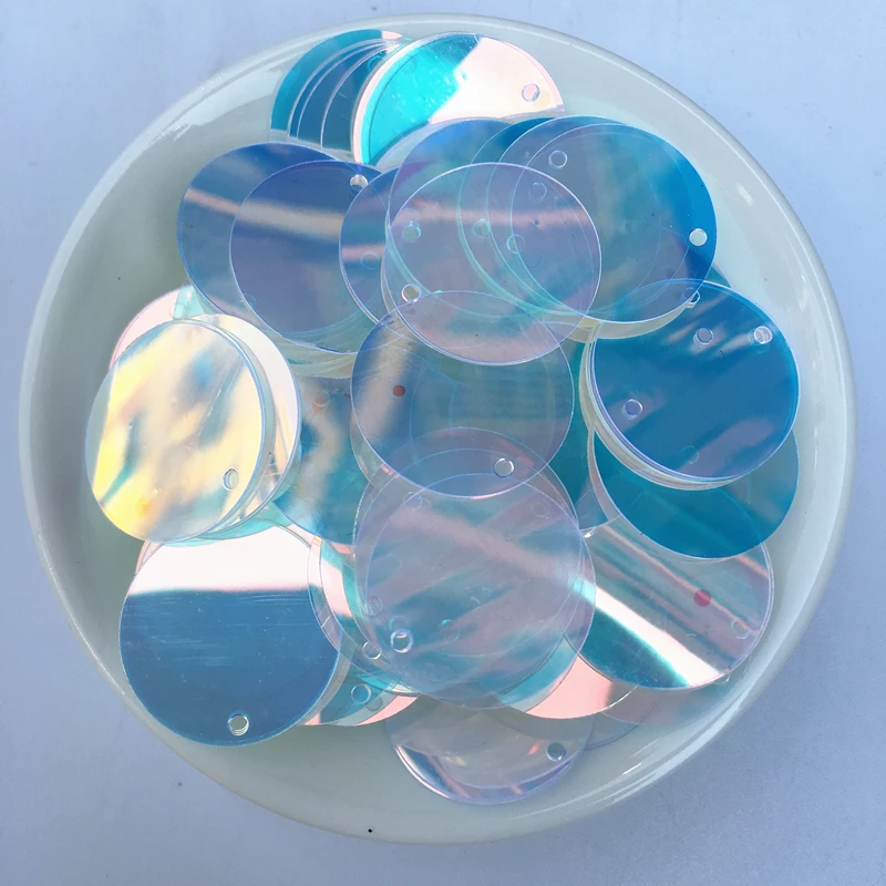 Blue Crystal 90pcs 20mm Large Round Sequins PVC Flat Paillettes Sequin Sewing Craft, Women Garments Accessories With Side Hole
Blue Crystal 90pcs 20mm Large Round Sequins PVC Flat Paillettes Sequin Sewing Craft, Women Garments Accessories With Side Hole