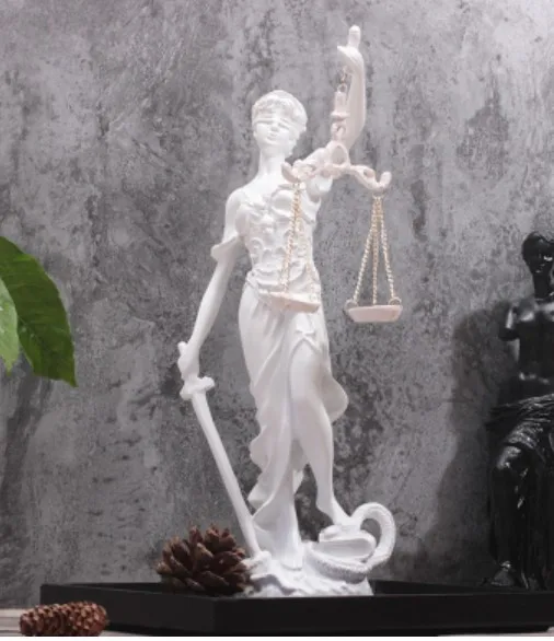 Greek goddess of justice and justice retro crafts home decoration european-style creative nostalgic cafe sculpture Crafts Arts
Greek goddess of justice and justice retro crafts home decoration european-style creative nostalgic cafe sculpture Crafts Arts