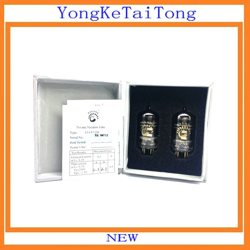 2PCS PSVANE Matched Pair 12AX7-TII Vacuum tube DIY HIFI MARKII 12AX7 ECC83 12AX7-T 
2PCS PSVANE Matched Pair 12AX7-TII Vacuum tube DIY HIFI MARKII 12AX7 ECC83 12AX7-T