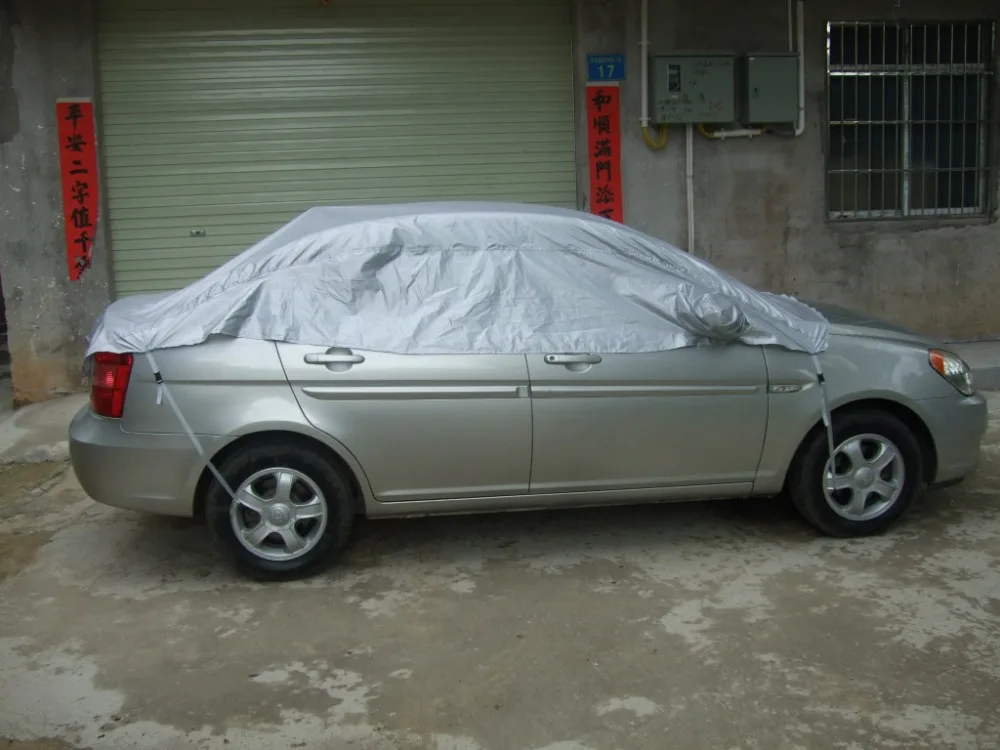 Car-Cover-Prevent-Heat-Cold-Sun-Rain-Snow-Dustproof-Half-Auto-Cover-For-Ordinary-Sedan-Pickup (1)