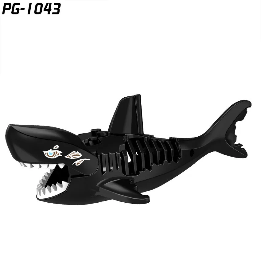Blue and Black Shark DIY Blocks Single Sale Super Heroes Pirates of the Caribbean Building Blocks Toys For Children
Blue and Black Shark DIY Blocks Single Sale Super Heroes Pirates of the Caribbean Building Blocks Toys For Children