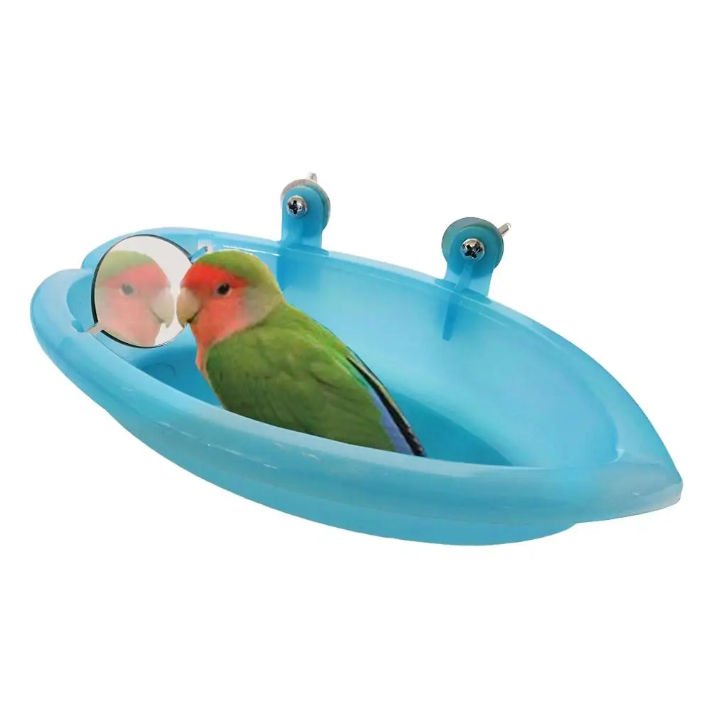Cage Mounted Small Bird Parrot Budgie Pet Round Bath Basin Shower Bathtub Kit Fashion
Cage Mounted Small Bird Parrot Budgie Pet Round Bath Basin Shower Bathtub Kit Fashion