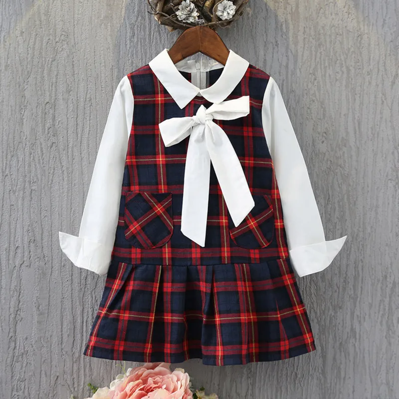 A-ONE Spring Autumn girls dress Baby vacation dress kids vintage dress Children vestidos check plaid patch lacing 2 to 7 yrs
A-ONE Spring Autumn girls dress Baby vacation dress kids vintage dress Children vestidos check plaid patch lacing 2 to 7 yrs