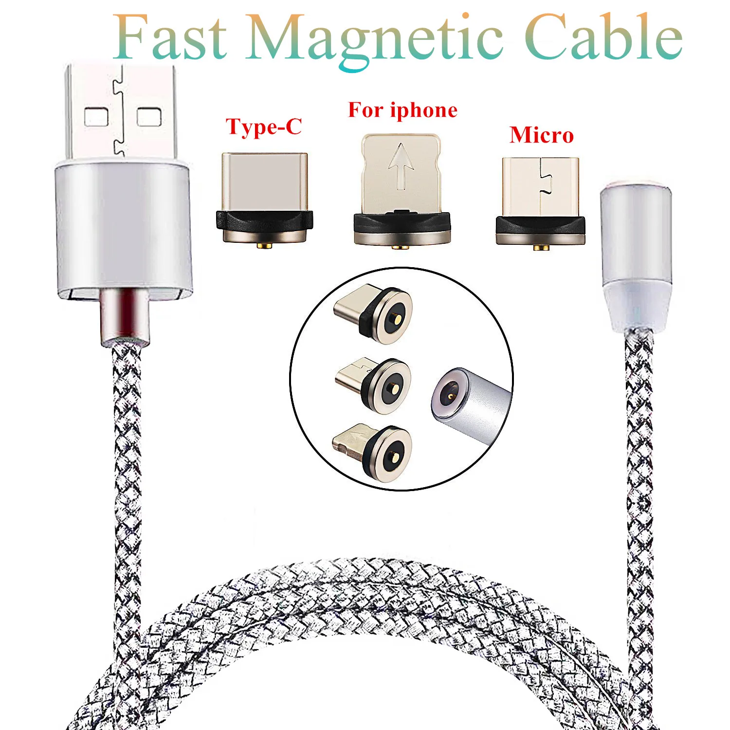 For Huawei Honor 10 9 8 7 Lite 8S 8C 8A 8X MAX 7S 7X 7A 7C Pro Micro USB Cable For iphone Magnetic Charger USB Type-C usb Cable
For Huawei Honor 10 9 8 7 Lite 8S 8C 8A 8X MAX 7S 7X 7A 7C Pro Micro USB Cable For iphone Magnetic Charger USB Type-C usb Cable