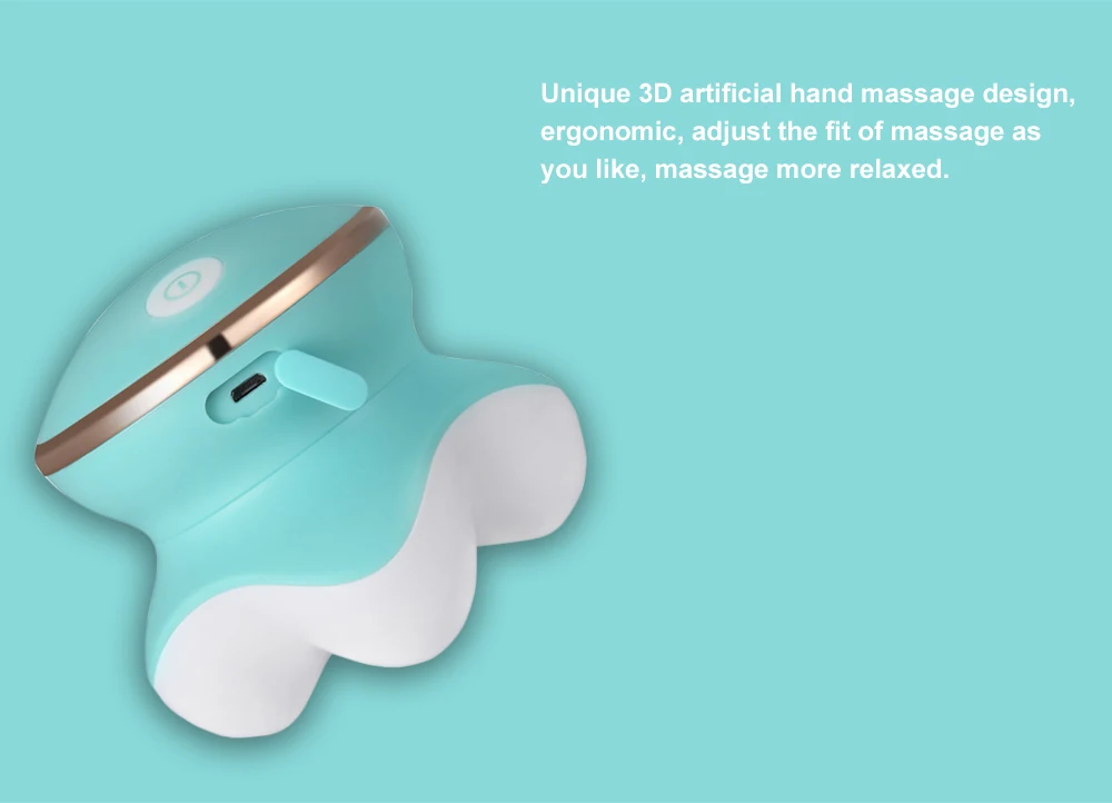 ST - 302B Electric Three-legged Massager Handheld Mini