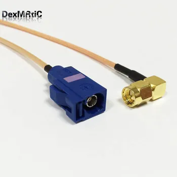 1PC New SMA Male Plug Right Angle To FAKRA C female pigtail cable RG316 Wholesale Fast Ship 15CM 6" Adapter
1PC New SMA Male Plug Right Angle To FAKRA C female pigtail cable RG316 Wholesale Fast Ship 15CM 6" Adapter