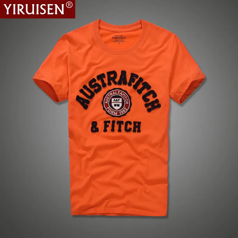 YiRuiSen brand clothing men short sleeve t shirt 100% cotton o-neck fashion letter patch t shirt men summer casual top tees
YiRuiSen brand clothing men short sleeve t shirt 100% cotton o-neck fashion letter patch t shirt men summer casual top tees