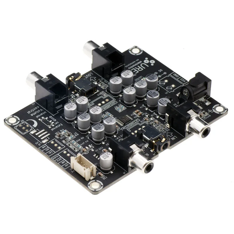 Digitally Controlled Stereo Electronic Audio Volume Control Board VC04 - NJM1109
Digitally Controlled Stereo Electronic Audio Volume Control Board VC04 - NJM1109