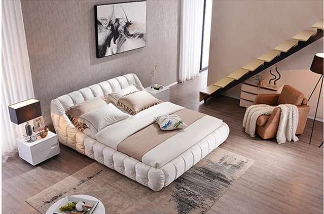 Современная мебель для спальни кровать из высококачественной ткани M05 | Мебель