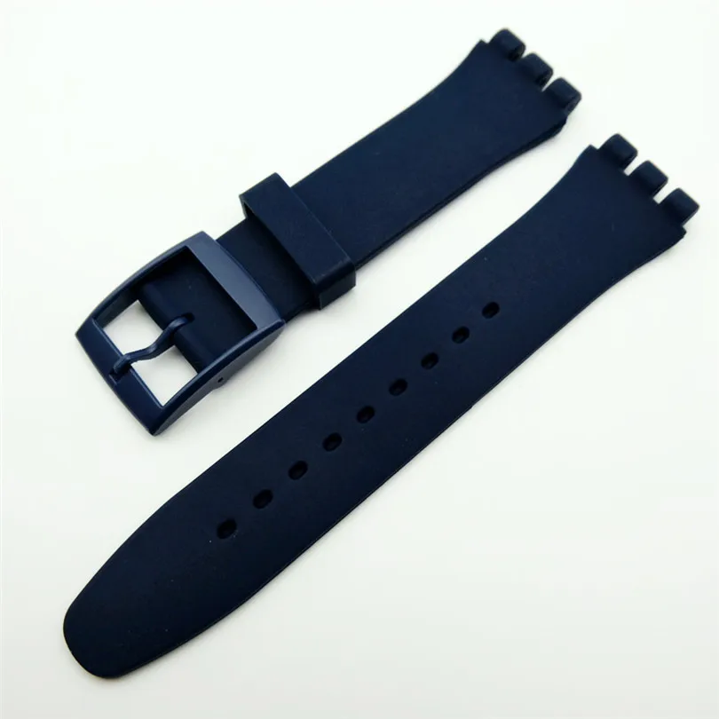 Watch band silicone material strap for wristwatch