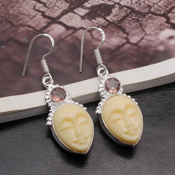 Hermosa Special Magic Carve Face Bones Amethystt Dangle Earrings For Women 1 7/8 Inch A88
Hermosa Special Magic Carve Face Bones Amethystt Dangle Earrings For Women 1 7/8 Inch A88