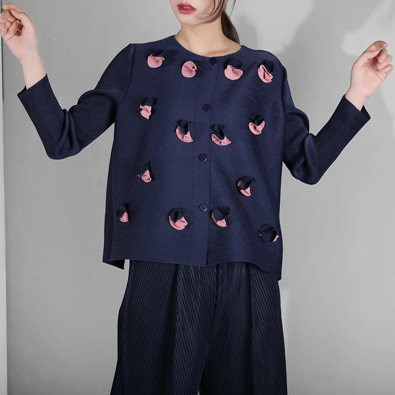LANMREM 2019 New Spring Summer Round Neck Long Sleeve Three-dimensional Flower Pleated Big Size T-shirt Women Fashion Tide YF233
LANMREM 2019 New Spring Summer Round Neck Long Sleeve Three-dimensional Flower Pleated Big Size T-shirt Women Fashion Tide YF233
