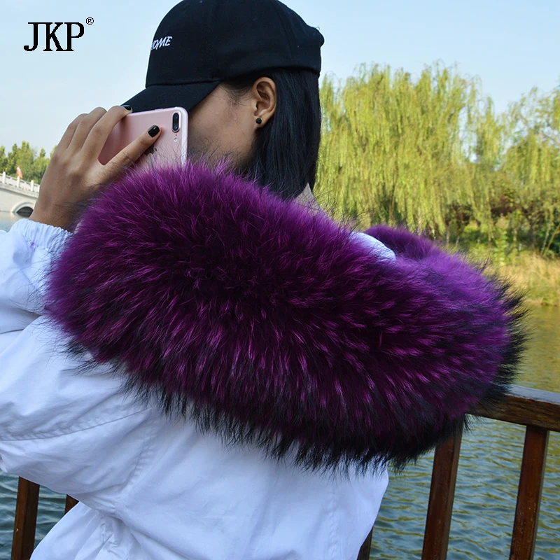 Natural Color Raccoon Fox Real Fur Collar Scarf Genuine Big Size Scarves Warp Shawl Neck Warmer Stole Muffler with Clip Loops
Natural Color Raccoon Fox Real Fur Collar Scarf Genuine Big Size Scarves Warp Shawl Neck Warmer Stole Muffler with Clip Loops