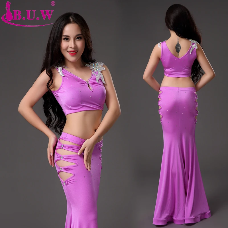 BUW Girls belly dance stage clothes set Women belly dancing clothes short sleeves top+long skirt 2pcs belly dance suits BY019
BUW Girls belly dance stage clothes set Women belly dancing clothes short sleeves top+long skirt 2pcs belly dance suits BY019