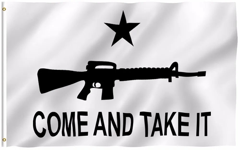 Come and take it Flags, 3 By 5 Foot ,"MOLON LABE" FLAG, With Brass Grommets Drop Shipping
Come and take it Flags, 3 By 5 Foot ,"MOLON LABE" FLAG, With Brass Grommets Drop Shipping