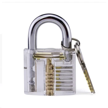 Door lock Transparent lock Locksmith tool Anti-theft security lock Learning wardrobe box lock Anti-theft Large size practice new
Door lock Transparent lock Locksmith tool Anti-theft security lock Learning wardrobe box lock Anti-theft Large size practice new