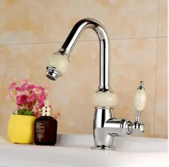 New luxury Rose Gold Brass Jade Body Water tap Bathroom Basin Faucet Deck Mounted Counter top Sink Mixer Tap Hot and cold
New luxury Rose Gold Brass Jade Body Water tap Bathroom Basin Faucet Deck Mounted Counter top Sink Mixer Tap Hot and cold