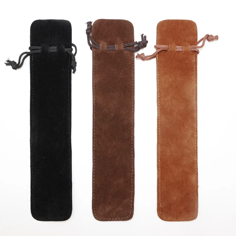 10pcs/lot 3.5* 17cm High Quality Logo Printed Velvet Drawstring Pouch Factory Wholesale Packing Bags Pen/Pencil Pouch
10pcs/lot 3.5* 17cm High Quality Logo Printed Velvet Drawstring Pouch Factory Wholesale Packing Bags Pen/Pencil Pouch