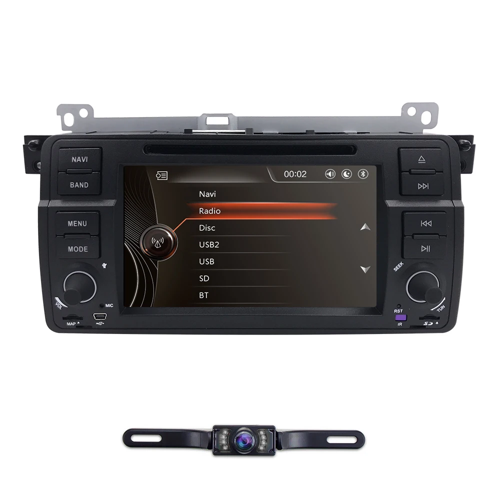 7 Inch Car DVD radio GPS Player for BMW E46 M3 Support Steering wheel Control Bluetooth DVR RDS USB SD Free Rear camera SD card
7 Inch Car DVD radio GPS Player for BMW E46 M3 Support Steering wheel Control Bluetooth DVR RDS USB SD Free Rear camera SD card