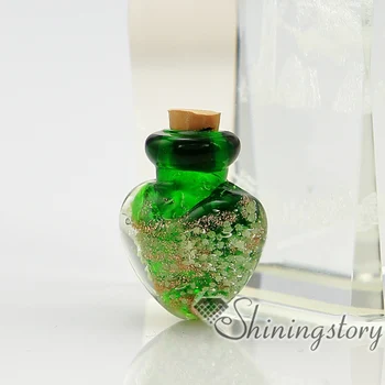 heart glitter murano glass luminous handmade murano glass perfume bottle for necklace small urn for necklace pendant for ashes
heart glitter murano glass luminous handmade murano glass perfume bottle for necklace small urn for necklace pendant for ashes