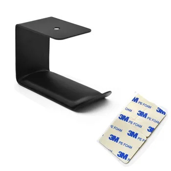 Headphones Stand Hanger Hook Aluminum Stick-On 3M Adhesive Under Desk Headsets Holder Mount for All Headphones (Black)
Headphones Stand Hanger Hook Aluminum Stick-On 3M Adhesive Under Desk Headsets Holder Mount for All Headphones (Black)