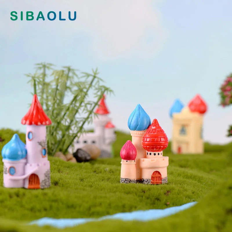 Cartoon European Fairytale castle figurine Resin Craft Royal palace home decor miniature fairy garden DIY decoration accessories
Cartoon European Fairytale castle figurine Resin Craft Royal palace home decor miniature fairy garden DIY decoration accessories