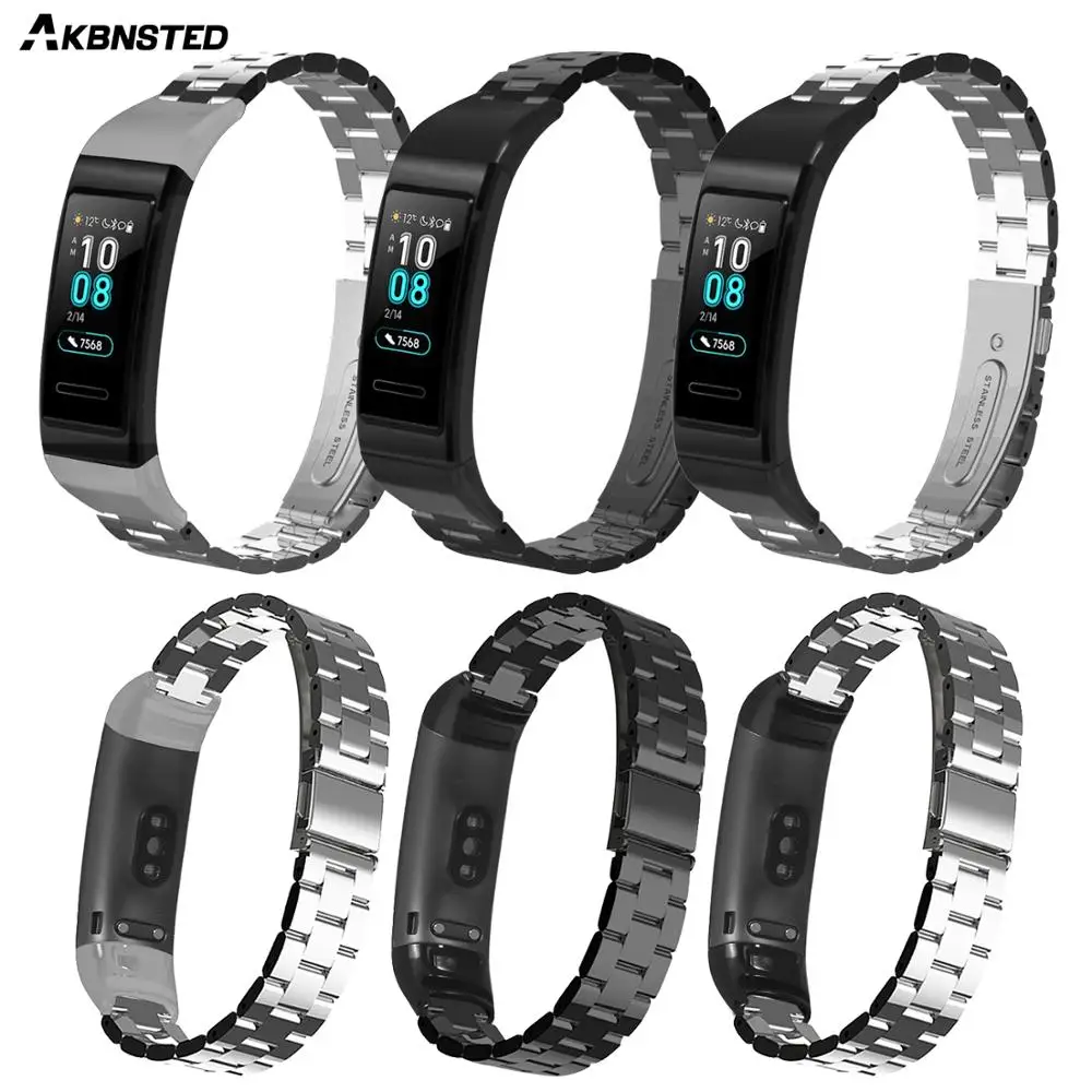 AKBNSTED Stainless Steel Band For Huawei Band 3 Strap Watch Wristband Metal Strap For Huawei Band 3 Pro Replacement Accessories
AKBNSTED Stainless Steel Band For Huawei Band 3 Strap Watch Wristband Metal Strap For Huawei Band 3 Pro Replacement Accessories