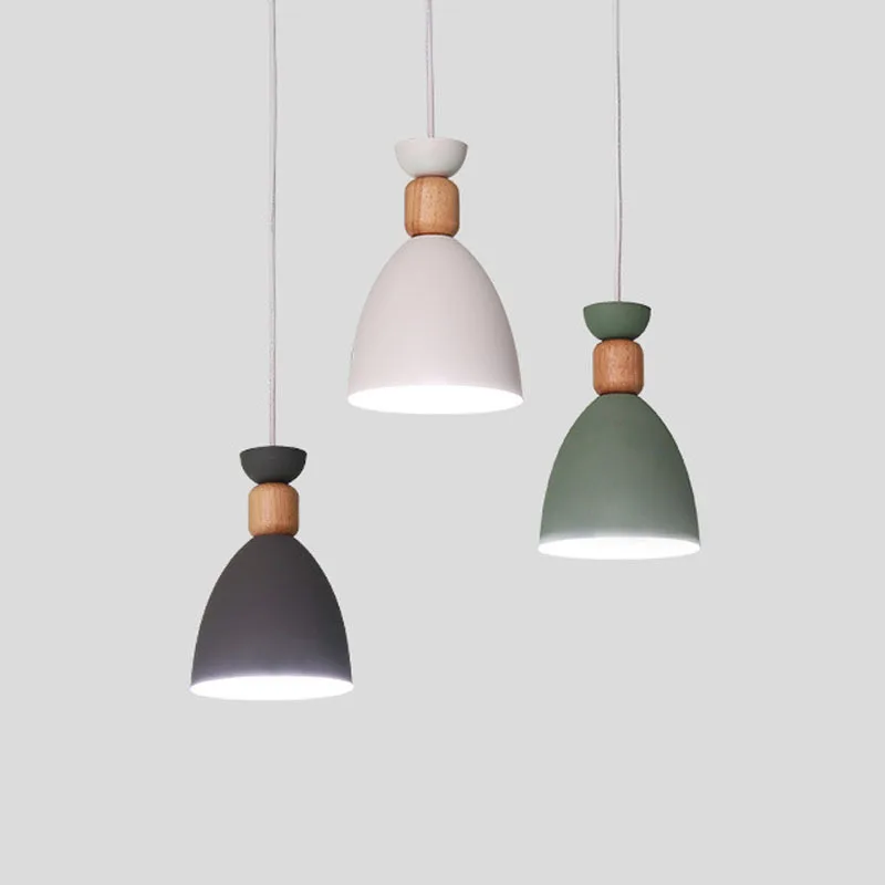 Contemporary Aluminum Wood Pendant Lamp Hanging Modern Indoor Pendant Light Nordic Kitchen Island Indoor Pendant Light Restaurant(38)