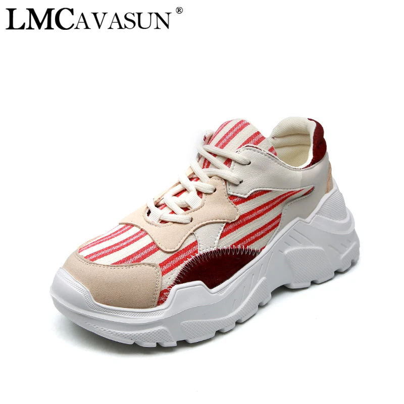 LMCAVASUN New Women's Chunky Sneakers Women Casual Platform Shoes Canvas Female Trainers Dad Shoes High Top Sneakers 8249
LMCAVASUN New Women's Chunky Sneakers Women Casual Platform Shoes Canvas Female Trainers Dad Shoes High Top Sneakers 8249