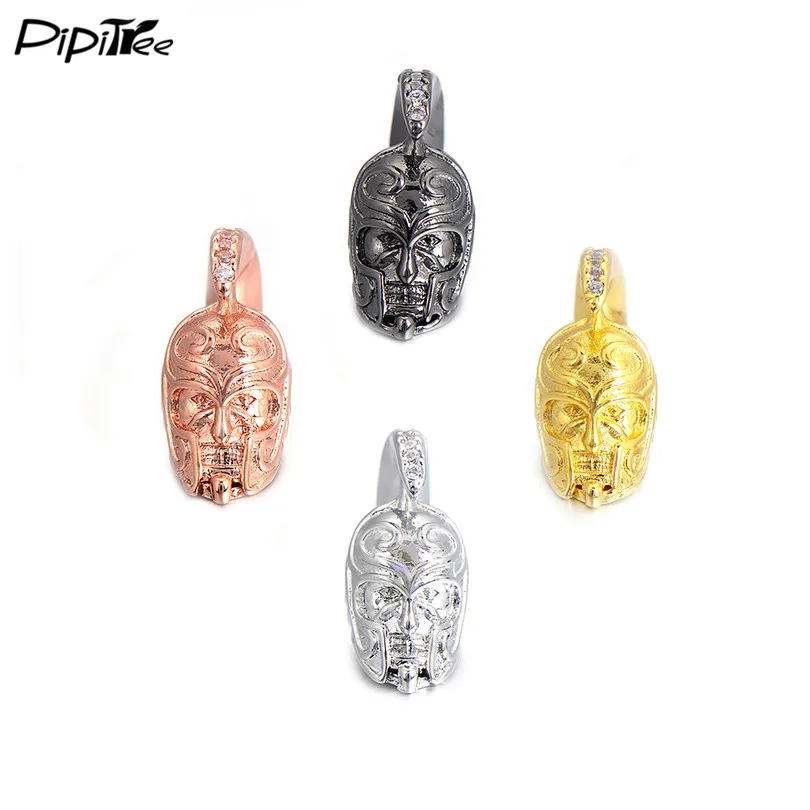 Pipitree Fashion Knight Helmet Beads with White CZ Zirconia DIY Charms Spacer Beads for Bracelet Jewelry Making Copper Wholesale
Pipitree Fashion Knight Helmet Beads with White CZ Zirconia DIY Charms Spacer Beads for Bracelet Jewelry Making Copper Wholesale