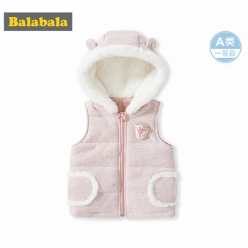 Balabala Infant Baby Critter Padded Vest with Faux-Fur-Lined Hood Cotton Lined Newborn Baby Girl Boy Hooded Vest with Pocket
Balabala Infant Baby Critter Padded Vest with Faux-Fur-Lined Hood Cotton Lined Newborn Baby Girl Boy Hooded Vest with Pocket