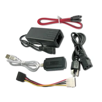 1 set USB 2.0 to IDE SATA S-ATA 2.5 3.5 Hard Drive HD HDD Converter Adapter Cable EM88
1 set USB 2.0 to IDE SATA S-ATA 2.5 3.5 Hard Drive HD HDD Converter Adapter Cable EM88