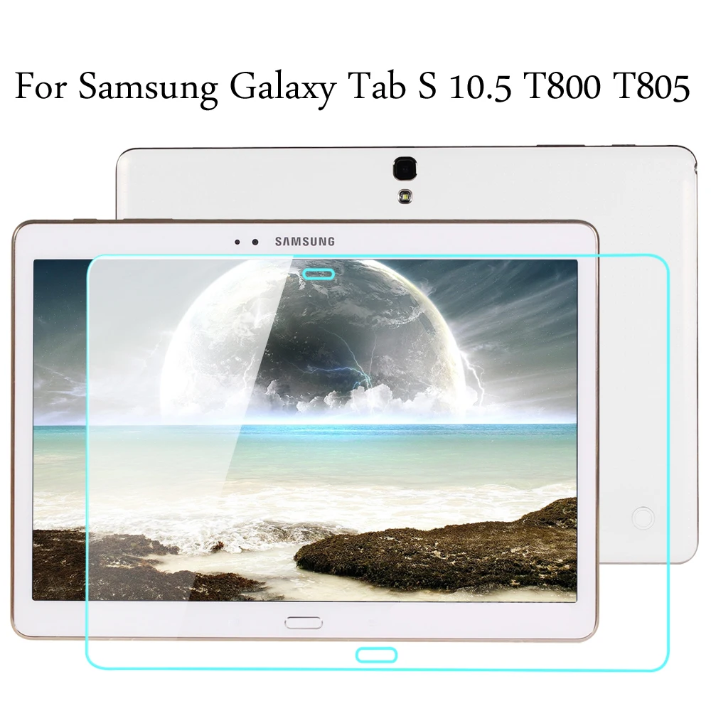 For Samsung Galaxy Tab S 10.5 T800 T805 Steel film Tablet Screen Protection Toughened Tempered Glass membrane
For Samsung Galaxy Tab S 10.5 T800 T805 Steel film Tablet Screen Protection Toughened Tempered Glass membrane