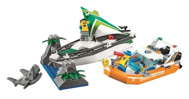 10752 City Coast Guard Sea Sailboat Rescue Boats building blocks Compatible with Lego toys gift for children Compatible 60168
10752 City Coast Guard Sea Sailboat Rescue Boats building blocks Compatible with Lego toys gift for children Compatible 60168