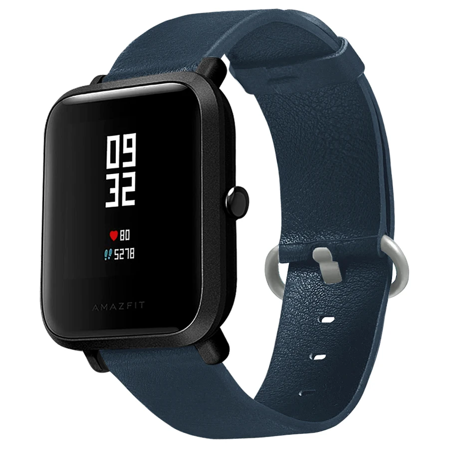 Genuine Leather Watch Strap for Xiaomi Huami Amazfit Bip Strap Bracelet Youth Smart Watch Wristwatch Band Smart Accessories
Genuine Leather Watch Strap for Xiaomi Huami Amazfit Bip Strap Bracelet Youth Smart Watch Wristwatch Band Smart Accessories