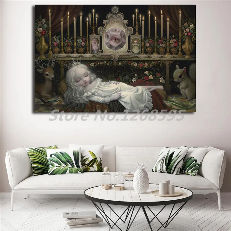 Mark Ryden Awakening The Moon Wall Art Canvas Posters Prints Painting Wall Pictures For Kitchen Bedroom Home Decor Accessories
Mark Ryden Awakening The Moon Wall Art Canvas Posters Prints Painting Wall Pictures For Kitchen Bedroom Home Decor Accessories