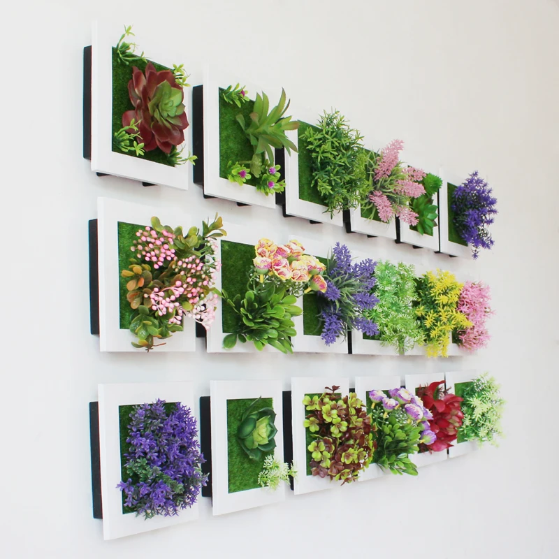 Amenmo 3D Creative succulent plants Imitation wood photo frame wall decoration artificial flowers home decor
Amenmo 3D Creative succulent plants Imitation wood photo frame wall decoration artificial flowers home decor
