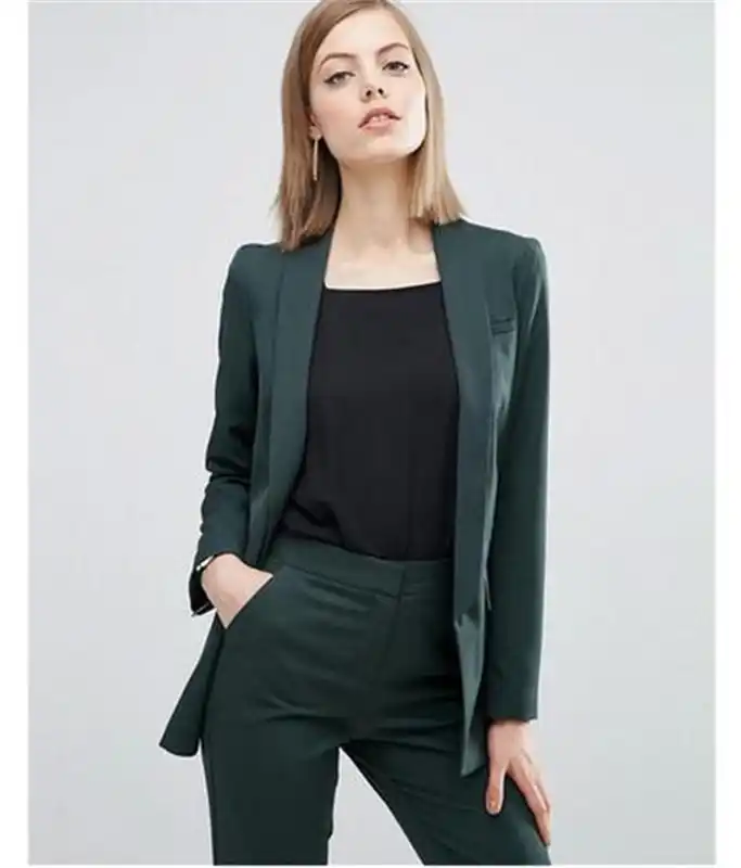 plus size trouser suit for wedding