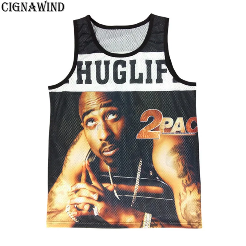 Fashion cool mesh surface quick-drying vests men/women 3D printing vest rap star tupac 2pac tanks casual Bodybuilding Tops
Fashion cool mesh surface quick-drying vests men/women 3D printing vest rap star tupac 2pac tanks casual Bodybuilding Tops