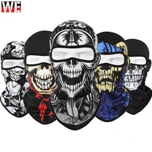 Wosawe motocicleta balaclava rosto cheio máscara de proteção solar moto motocross bandana corrida rosto escudo mtb bicicleta cachecol(China)