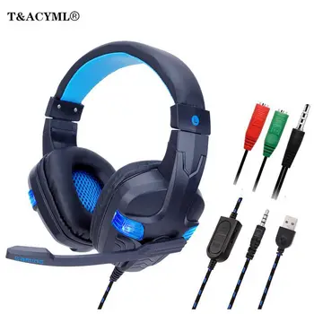 Gamer Headset For PS4 Xbox one PC With MIC Stereo Over ear Headphones Wired Noise Cancelling Gaming Earphone For PC Laptop
Gamer Headset For PS4 Xbox one PC With MIC Stereo Over ear Headphones Wired Noise Cancelling Gaming Earphone For PC Laptop
