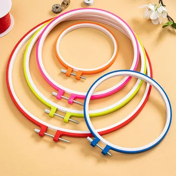 5pcs Cross Adjustable Sewing Tool Plastic Embroidery Cross Stitch Hoop Ring Frame Round Needle Craft Sewing Tools
5pcs Cross Adjustable Sewing Tool Plastic Embroidery Cross Stitch Hoop Ring Frame Round Needle Craft Sewing Tools