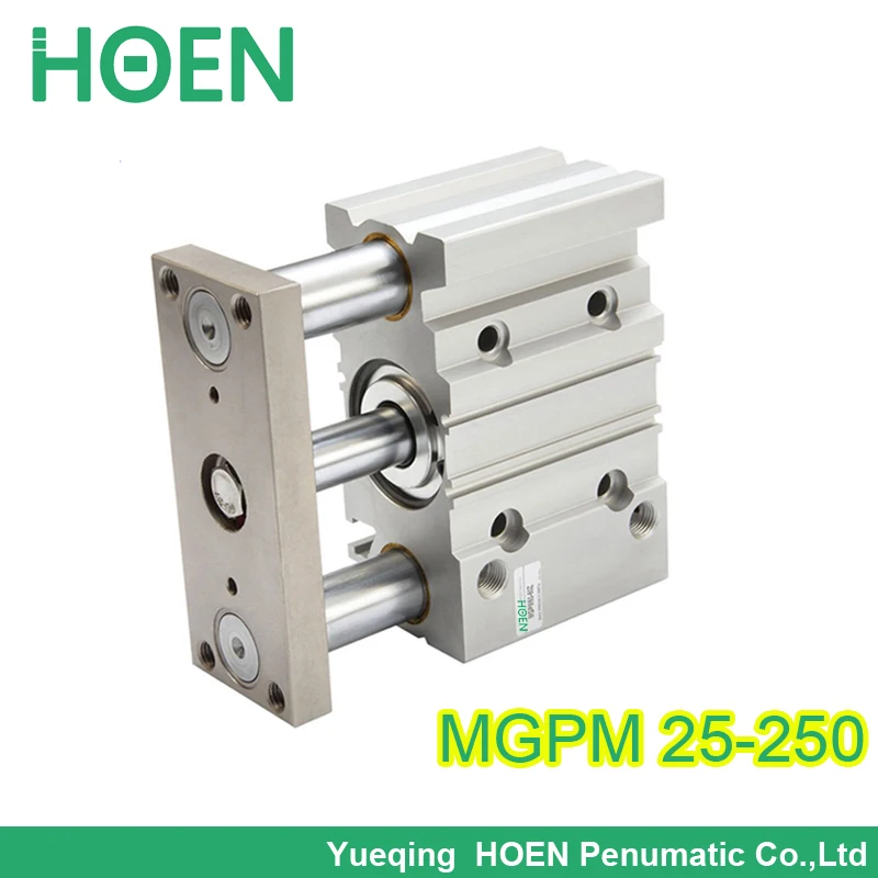 MGPM25-250 three-rod 25mm bore 250mm stroke Compact guide cylinder MGPM series thin air cylinder MGPM 25-250
MGPM25-250 three-rod 25mm bore 250mm stroke Compact guide cylinder MGPM series thin air cylinder MGPM 25-250