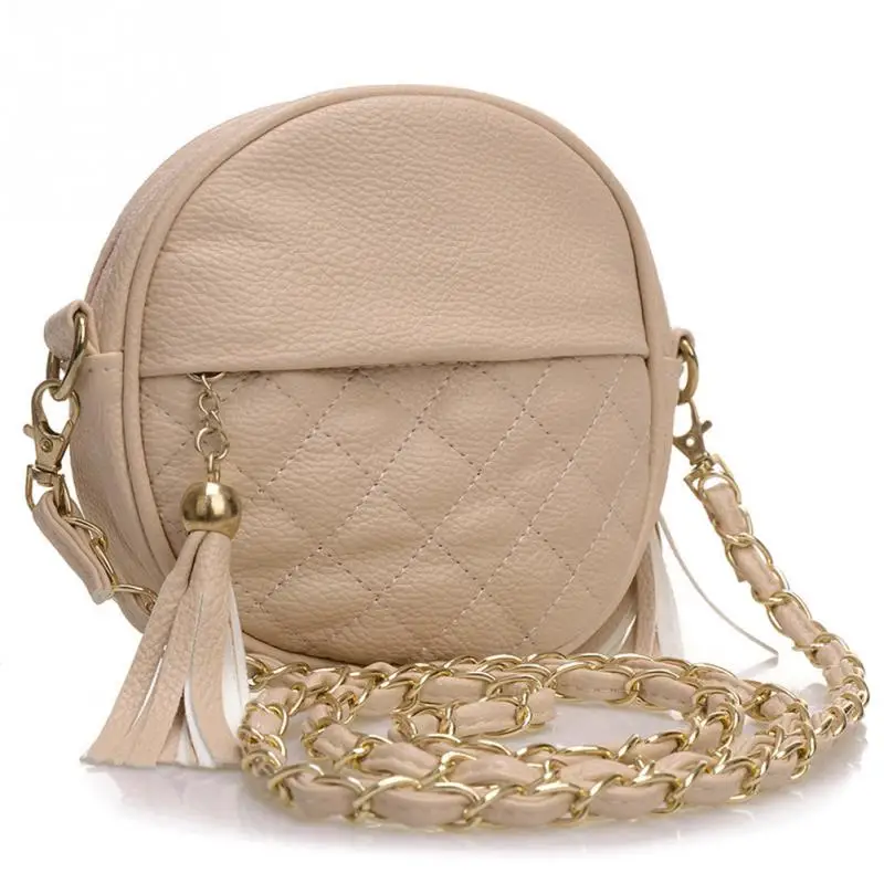 New Women Tassel Chain Small Bags Mini Lady Fashion Round Shoulder Bag Handbag PU Leather Sling Crossbody Bag
New Women Tassel Chain Small Bags Mini Lady Fashion Round Shoulder Bag Handbag PU Leather Sling Crossbody Bag