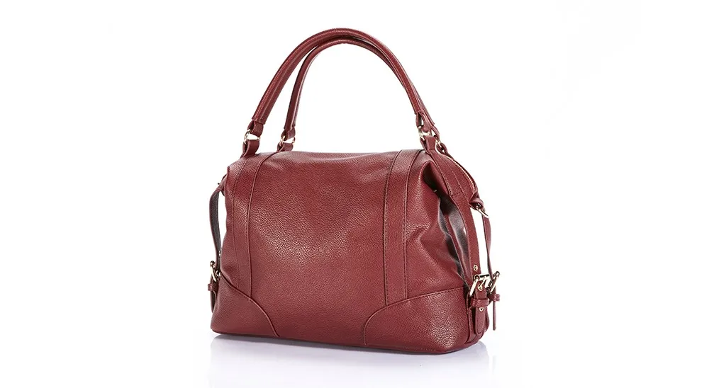 Soft  Leather Handbags Big Women Bag Zipper Ladies Shoulder Bag Girl Hobos Bags New Arrivals bolsa feminina 2016 Herald Fashion (2)