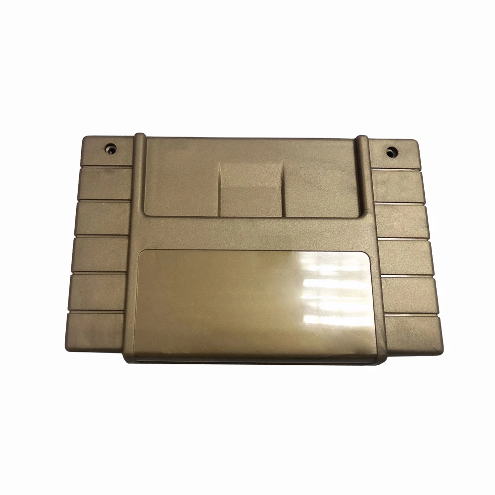 Gold color US version Game Cartridge Replacement Plastic Shell For S N E S game Console 16 bit game card shell with Screws
Gold color US version Game Cartridge Replacement Plastic Shell For S N E S game Console 16 bit game card shell with Screws