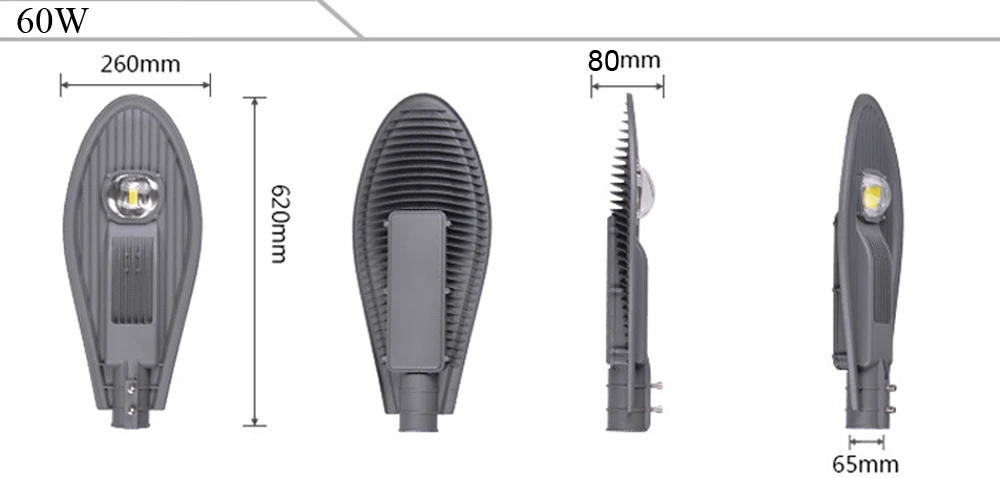 GO OCEAN Street Lights Street Light 20W 50W 60W 100W 150W IP65 Road Lamp Garden Waterproof Road Lamps Outdoor Lighting (14)